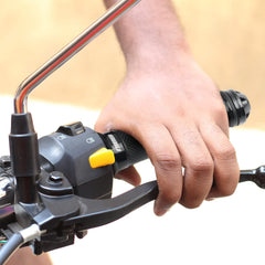 NIBBI universal-fit grips support a wide range of 7/8-inch motorcycles.