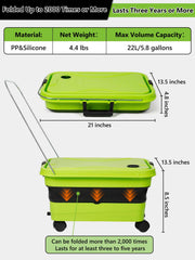 Nicecastle bucket lid with lock to secure contents during storage.