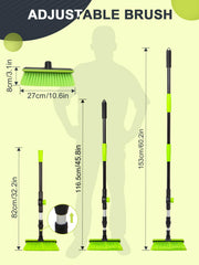 Nicecastle snow sweeping and washing capability for light snow and surfaces