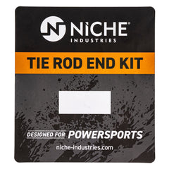 NICHE tie rod end kit knuckle side thread detail ensures proper fit