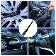NIKCOSMK bendable wheel brush reaches tight areas for thorough cleaning