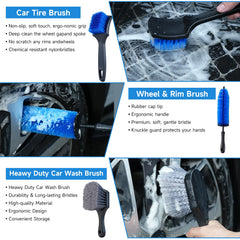 NIKCOSMK drill brush attachments tackle deep grime on mats