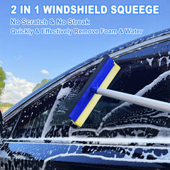 NIKCOSMK windshield squeegee for streak-free windows and easy water removal.