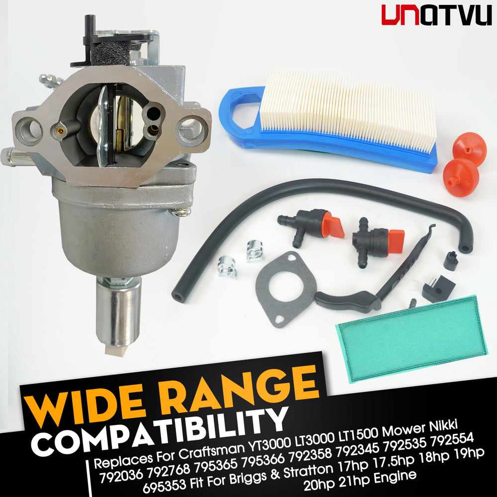 Nikki carburetor gasket set image highlights seals for leak-free performance.