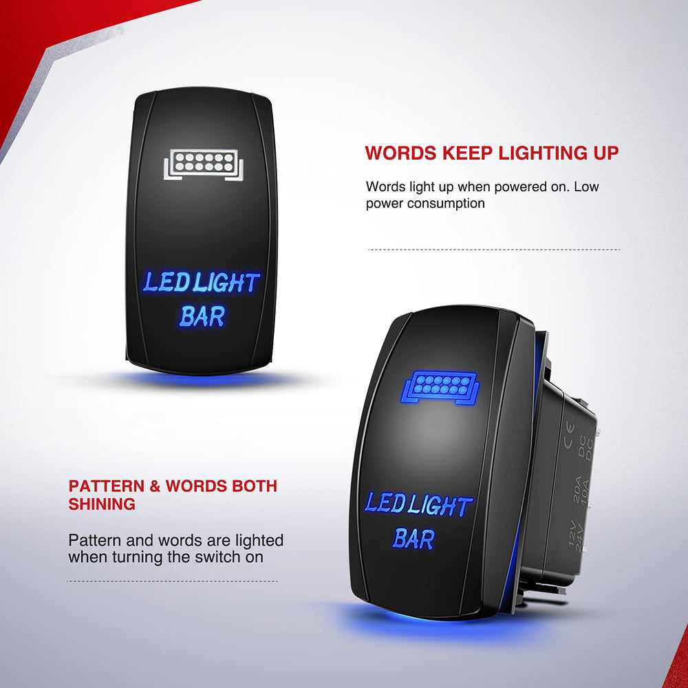 Nilight universal-fit design works with a wide range of vehicles