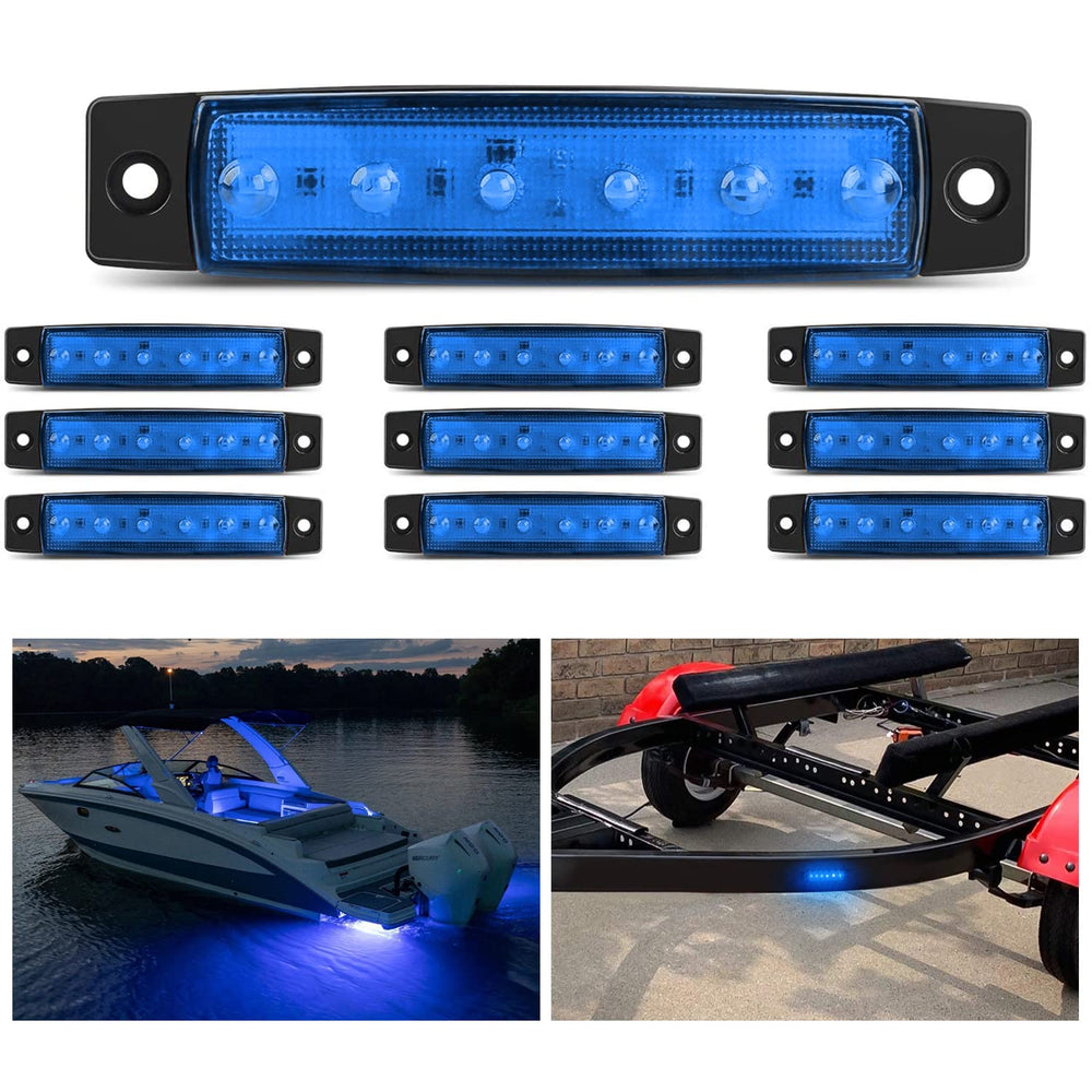 Nilight blue indicator light for trucks and campers enhances nighttime visibility