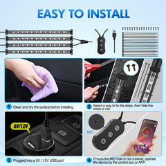Nilight 2-line design simplifies installation and keeps cables tidy.