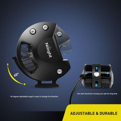 Nilight 2 year warranty badge indicates reliable support.