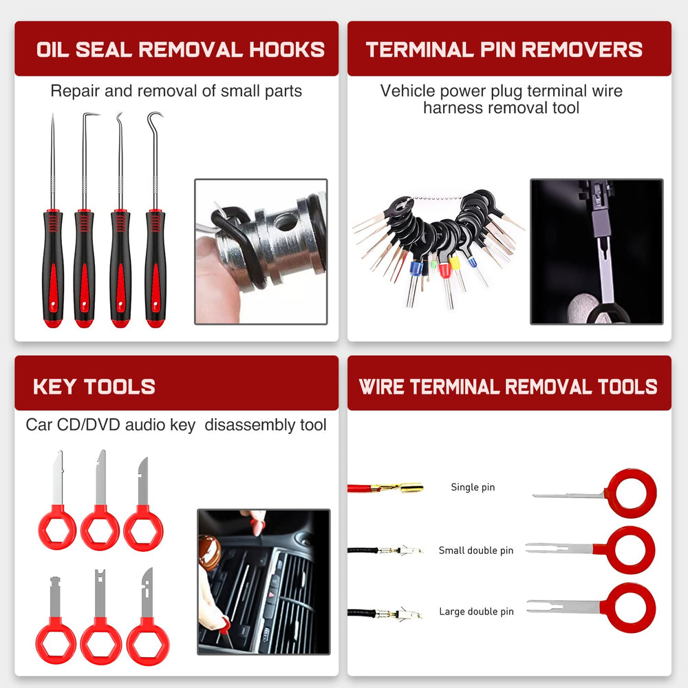 Nilight 238Pcs adhesive-cable-clips provide strong cable routing options