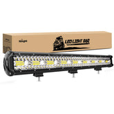 Nilight 26-inch LED light bar floods and spots for rugged off-road lighting