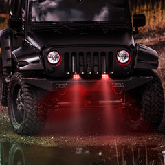 Nilight 2-pack red LED light pods included for ready off-road setup.
