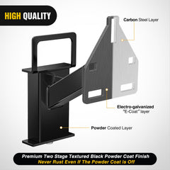 Nilight bottom locking bar detail demonstrates anti-loose security