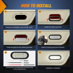 Nilight 3-prong plug and socket prevent loose connections during use.