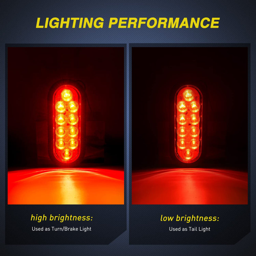 Nilight 3-prong watertight plug ensures reliable wiring.
