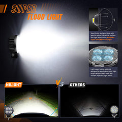 Nilight 3-Inch LED Pod with Osram chips delivers bright output