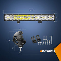 Nilight four inch 60W LED pods pack for flexible lighting options.