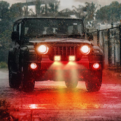 Nilight IP67 waterproof pod shown with rugged housing for harsh conditions