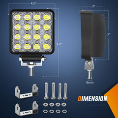 Nilight dual-pod bumper installation demonstrates versatile off-road lighting setup
