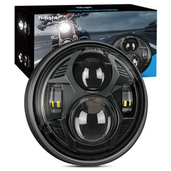 Nilight 575 headlight with die-cast aluminum, durable against vibration.