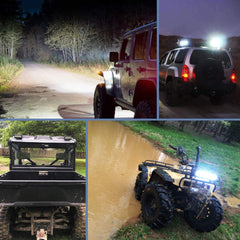 Nilight 6.5-inch 120W LED bar package shows two bars and harness.
