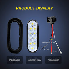 Nilight flush mount grommets enable secure, weatherproof mounting