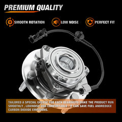 Nilight 515096 6-lug hub assembly supports stable AWD and 4WD operation
