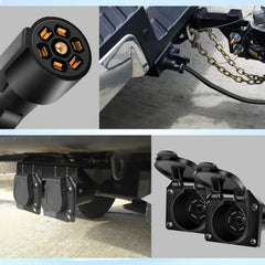 Nilight 7-way Y splitter bundle included for quick setup.