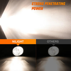 Nilight 9006 bulbs included for quick installation and compatibility.