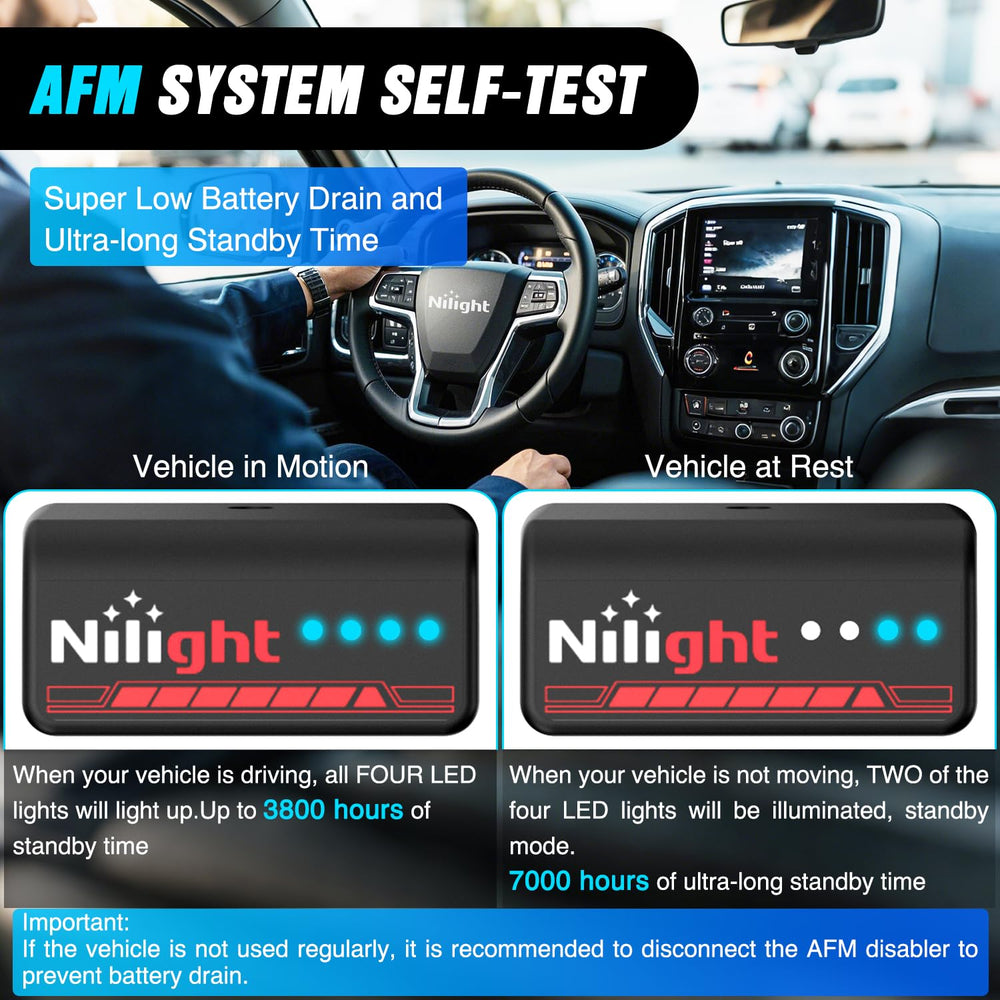 Nilight AFM Disabler easy uninstall to revert to factory settings.