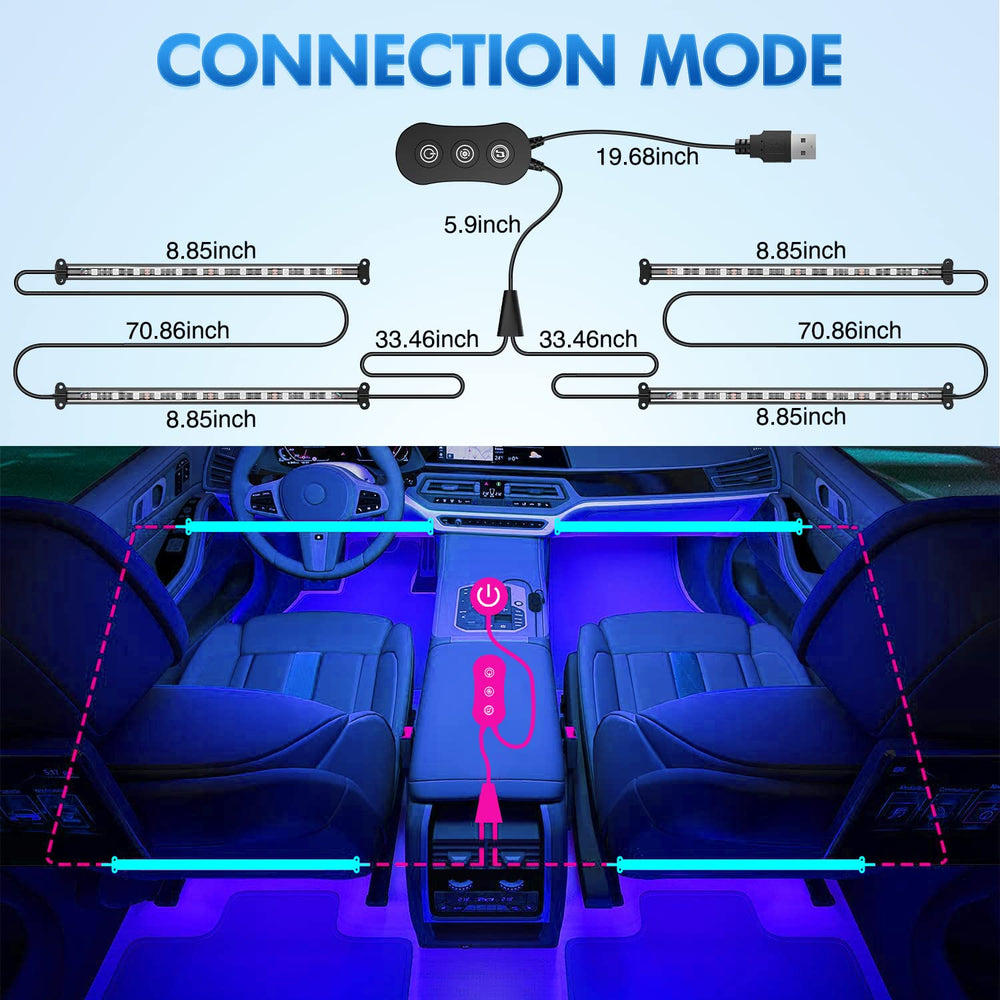 Nilight app control interface lets you customize colors and effects easily.