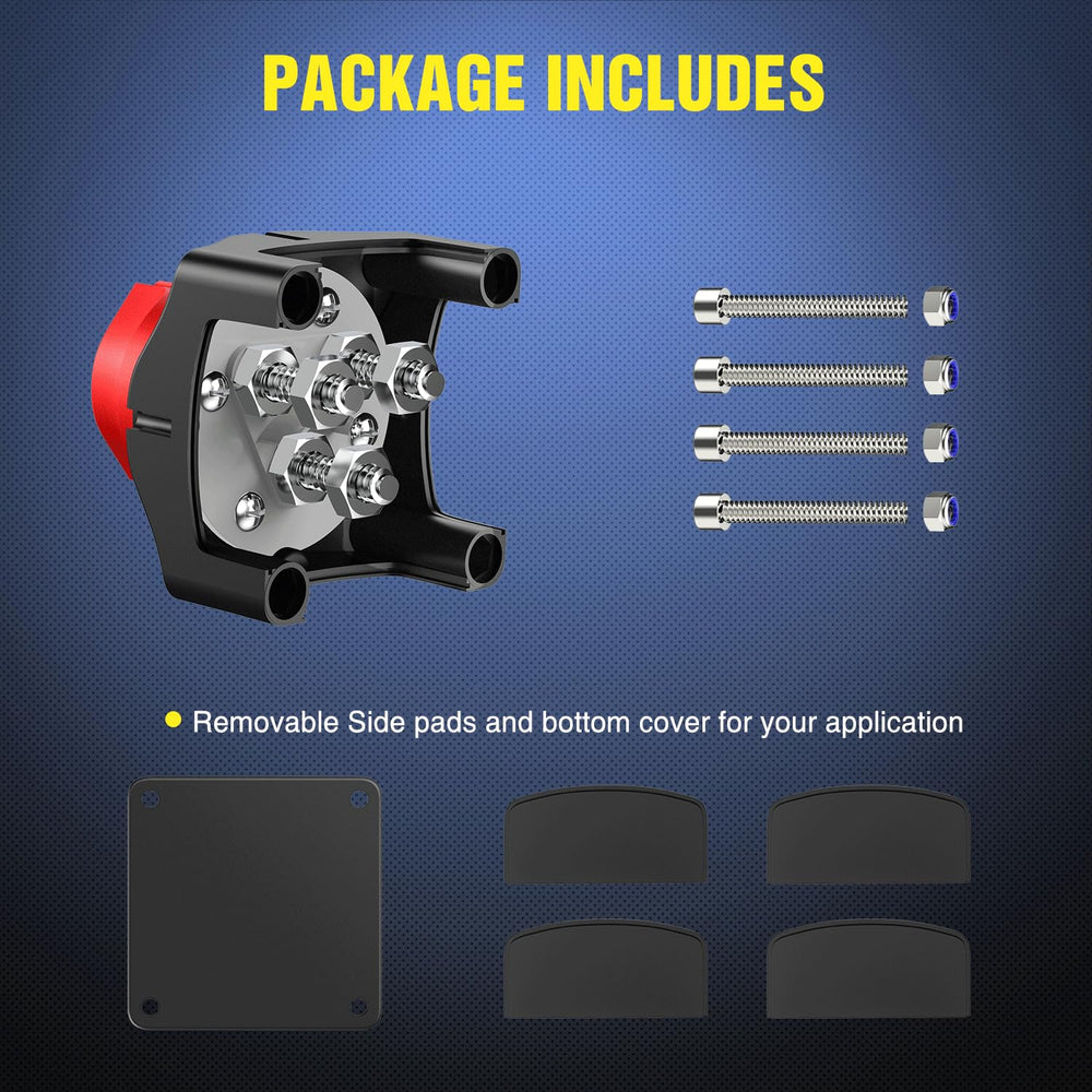 Nilight battery switch installed in a vehicle for reliable power control.