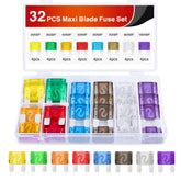 Nilight blade fuse 20A with color-coded housing for quick identification
