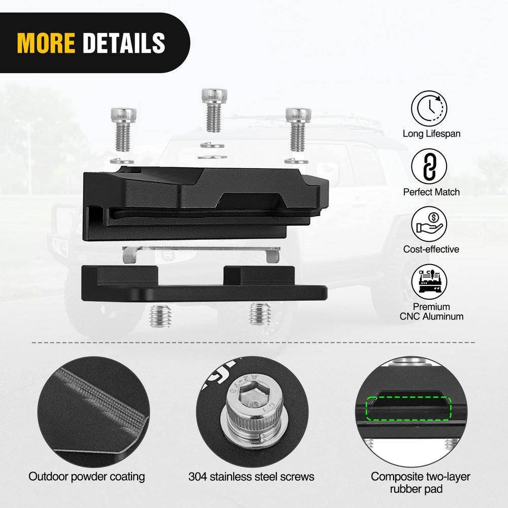 Nilight installation demo shows clamp-on no-drill mounting