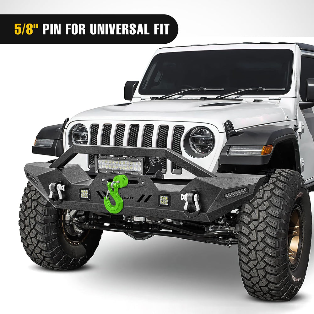 Bright color options improve visibility during off road recovery