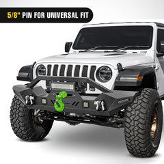 Bright color options improve visibility during off road recovery