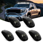 Nilight cab roof marker light 16-LED smoked lens provides high visibility at night.