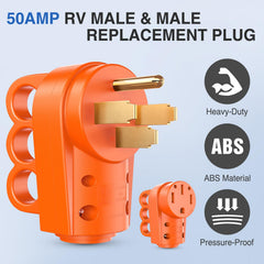 Nilight ETL-certified label on the plug and receptacle set.