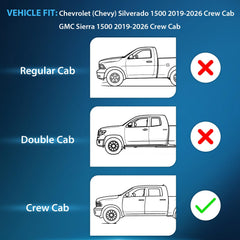 Nilight car wash-safe window guard withstands automated washes.
