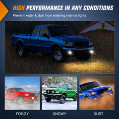 Nilight clear lens fog light assembly provides crisper beam