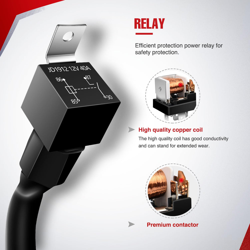 Nilight compatible with H11, H9, H8 bulbs for broad compatibility.