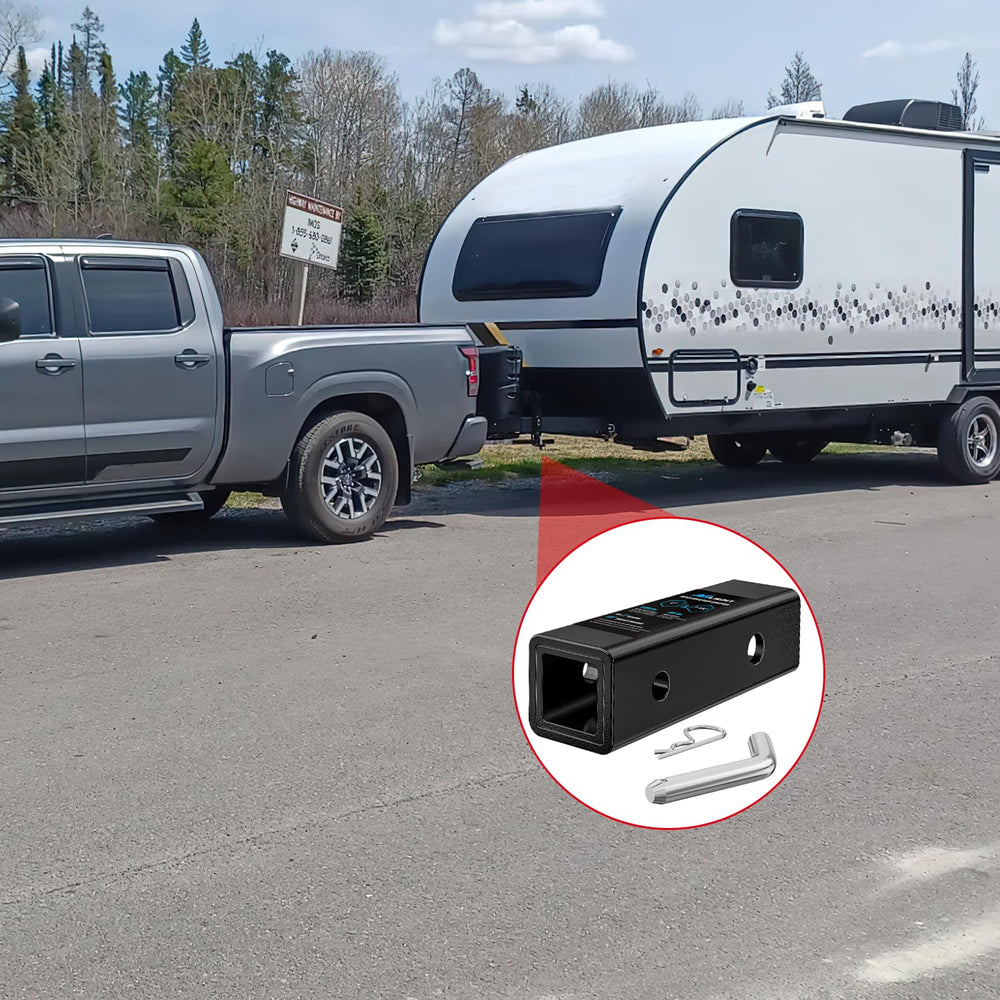 Nilight compatible-with-2in-receivers and 1-1/4in shanks supports versatile trailers.
