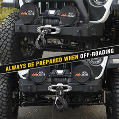 Nilight complete winch hook kit offers a ready-to-use setup for safe recoveries.