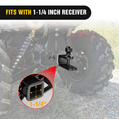 Corrosion-resistant finish on Nilight hitch for outdoor use