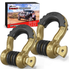 Nilight 3/4-inch D-ring shackle with 7/8-pin for heavy towing