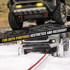 Nilight Demon bracket finish provides rust resistance for rugged environments.