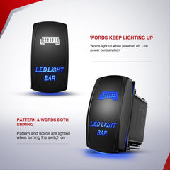 Nilight die-cast aluminum housing adds durability in rugged conditions.