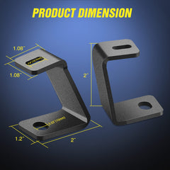 Nilight compatibility with 2-7 inch LED lights for versatile upgrades