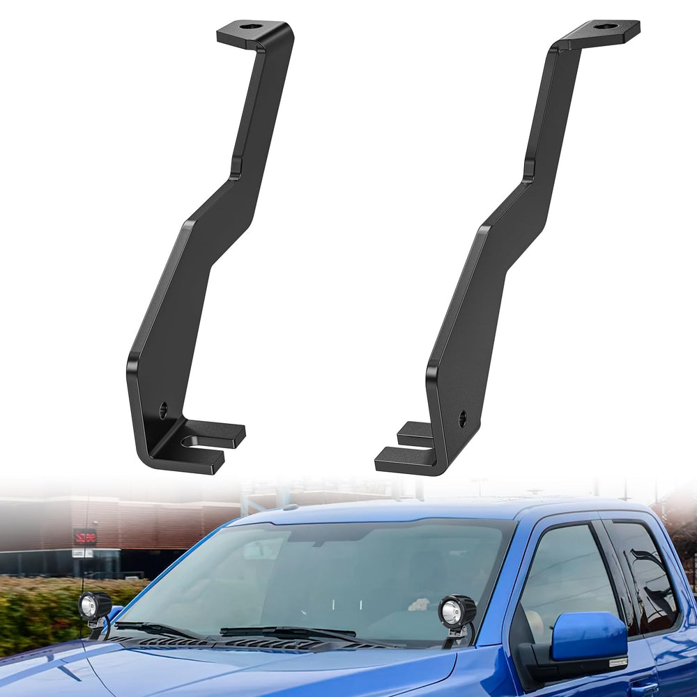 Nilight ditch light brackets on the left side for secure off-road lighting