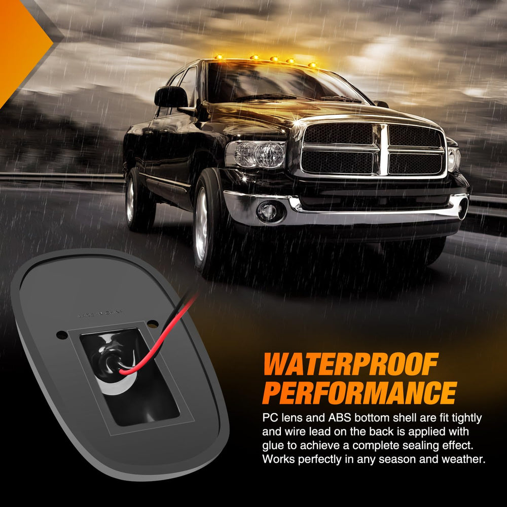 Nilight marker lights compatible with 1999–2002 Dodge Ram 2500/3500 visibility.