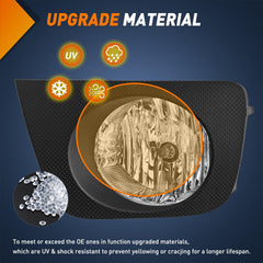 Nilight DOT SAE compliant fog lights provide safe, legal night driving.